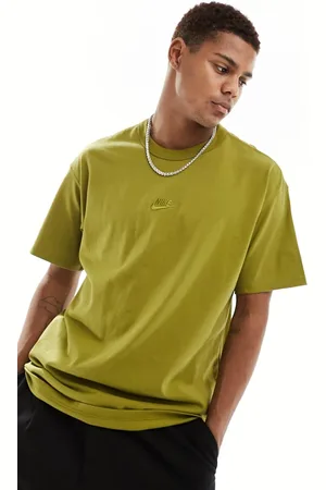Nike – Premium Essentials – Mossgrön t-shirt i oversize och unisex-modell