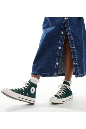 Converse – Chuck 70 Hi – Mörkgröna träningsskor