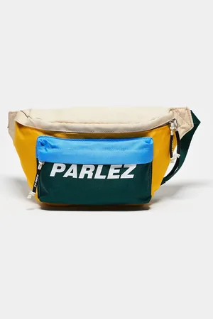 Parlez – Explorer – Flerfärgad magväska med kontrastfärgade paneler och logga