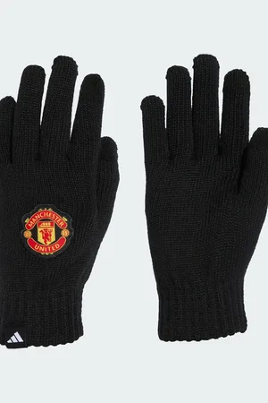adidas – Manchester United – Svarta, röda handskar
