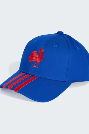 adidas – France – Kungsblå baseball-keps med 3 ränder