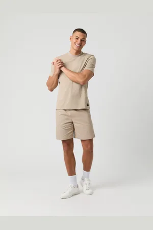 Björn Borg Centre Woven Drawstring Shorts Beige, L