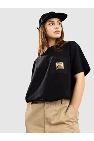 Coal Kvinna T-shirts - The Dune Pocket T-Shirt black