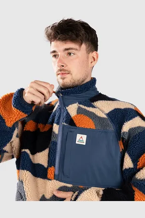 PASSENGER Offroad Recycled 1/2 Zip Sherpa Jacka