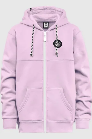 Horsefeathers Olive Hoodie med Dragkedja
