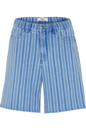 bonprix Kvinna Shorts - Vida jeansshorts med bekväm midja