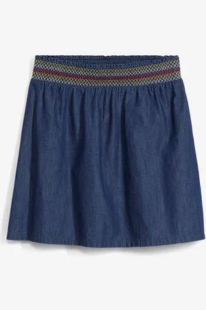 bonprix Jeanskjol för barn i ren ekologisk bomull