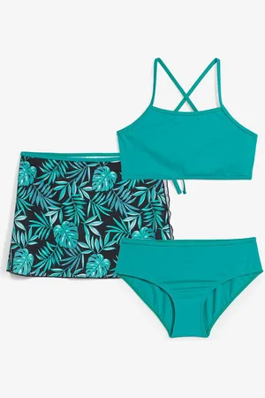 bonprix Bikini och kjol (3 delar)