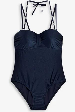 bonprix Bygelbaddräkt i glansigt material