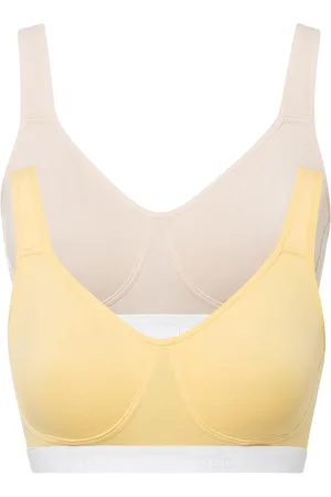 bonprix BH utan bygel med ekologisk bomull (2-pack)