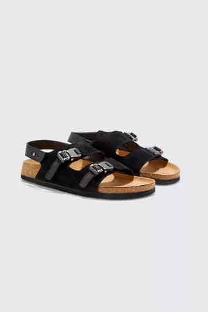 Boohoo Kvinna Sandaler - Sandaler Med Spänne, Black