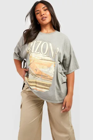 Boohoo Plus Arizona Oversized T-Shirt