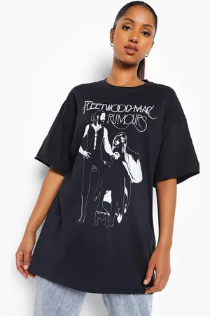 Boohoo Mammakläder Fleetwood Mac T-Shirt Med Tryck