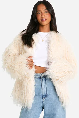 Boohoo Petite Mongolisk Kappa I Fuskpäls
