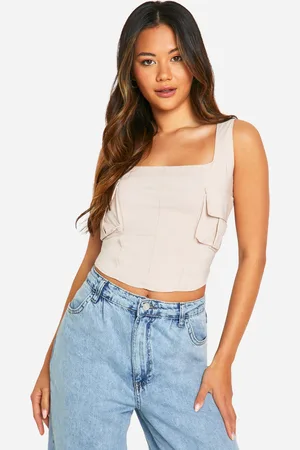 Boohoo Korsett I Utilitystil Med Band