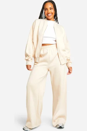 Boohoo Plus Mjukisset Med Raka Ben Och Dragkedja