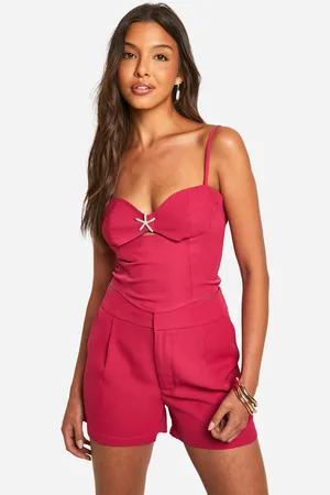 Boohoo Starfish Bralette Med Strass