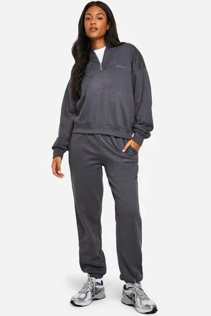 Boohoo Tall Mjukisset Med Kort Dragkedja