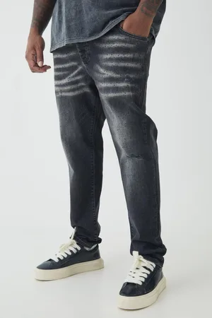 Boohoo Plus Skinny Jeans Med Stretch Och Strass