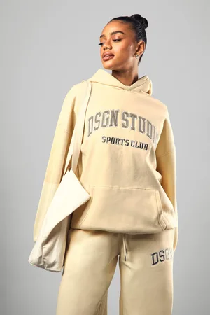 Boohoo Dsgn Studio Sports Club Oversize Hoodie