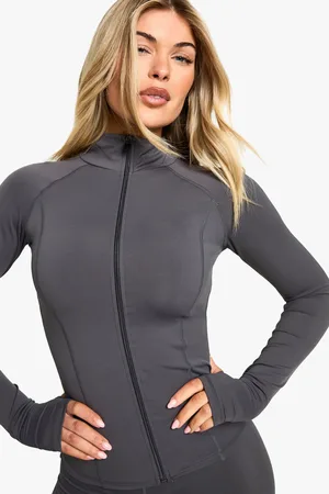 Boohoo Dsgn Studio Supermjuk Jacka Med Dragkedja