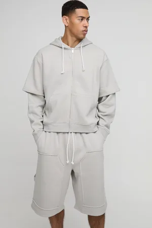 Boohoo Oversize Träningsoverall I Boxig Modell Med Dragkedja