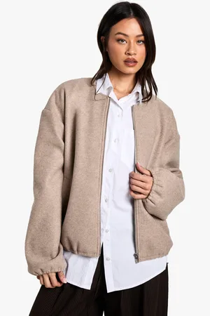 Boohoo Tall Bomberjacka I Ullimitation