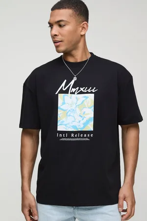 Boohoo Blommig Oversize T-Shirt