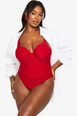 Boohoo Plus Baddräkt Med Baddräkt