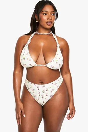 Boohoo Plus T-Shirt Med Bikini