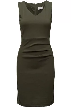 Kaffe Sara Dress Khaki Green