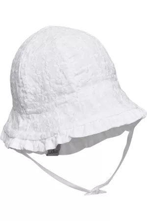 mp Denmark Flora Bell Hat Solhatt Vit