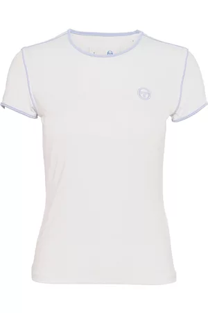 Sergio Tacchini Tcp Tshirt Ss Woman T-shirts & Tops Short-sleeved Vit