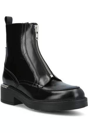 Jonak Paris Kvinna Ankelboots - 225-Ariette Cuir Shoes Boots Ankle Boots Ankle Boot - Flat Svart