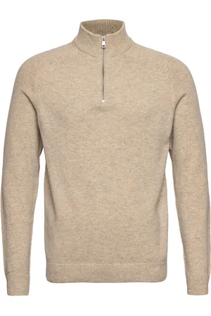 Only & Sons Onsedward Reg 7 Wool Half Zip Knit Cs