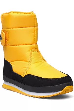 Rubberduck Kvinna Ankelboots - Rd Snowjogger Ys Adult Shoes Boots Ankle Boots Ankle Boot - Flat Gul