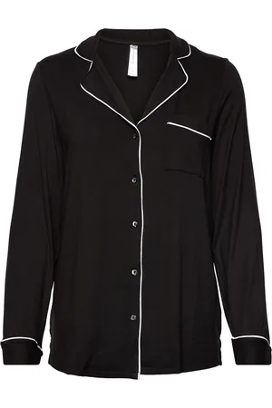Lindex Pyjama Shirt Viscose Piping
