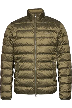 GANT Light Down Jacket Khaki Green