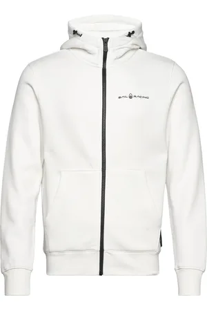 Sail Racing Bowman Logo Zip Hood Kräm