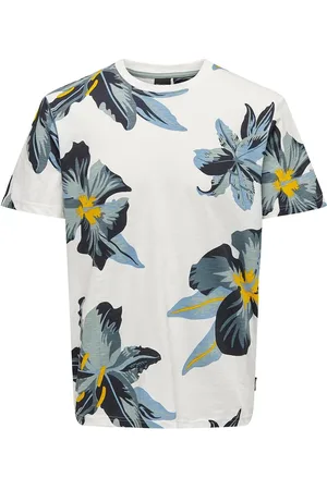 Only & Sons Onsklop Reg Ss Floral Tee Noos