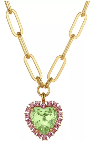 DYRBERG/ KERN Kvinna Halsband - Simona Sg / Rose Accessories Jewellery Necklaces Statement Necklaces Guld