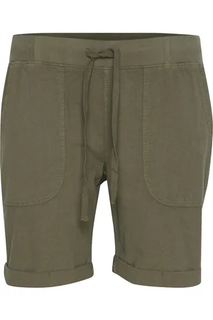 Kaffe Kcnana Shorts Khaki Green