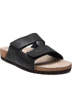 SELECTED Slhbastian Leather Strap Slider B