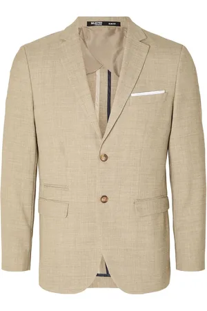 SELECTED Slhslim-Oasis Linen Blz Noos