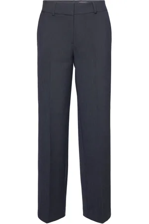 SELECTED Slfrita Mw Wide Pant Dark Sap Mel Noos
