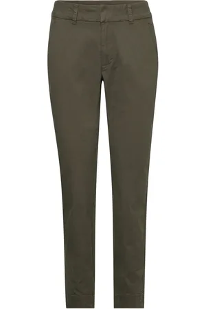 Kaffe Kamette Pants Khaki Green