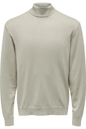 Only & Sons Onswyler Life Roll Neck Knit Kräm