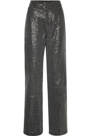 ROTATE Twill Sequin Jeans