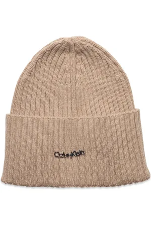 Wool Blend Logo Beanie Calvin Klein®