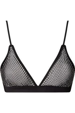 Understatement Mesh Triangle Bralette